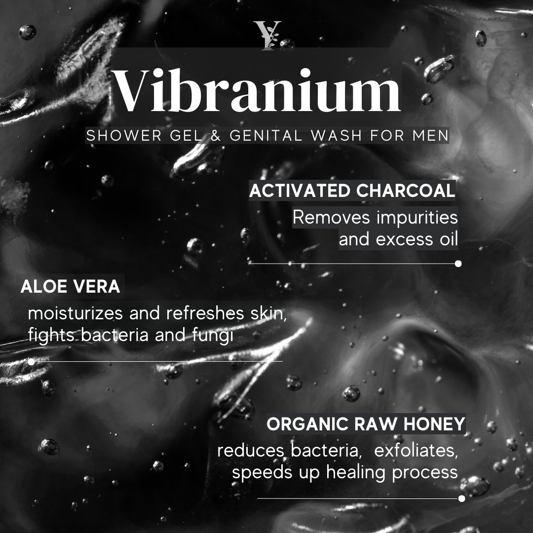 Vibranium - Men's Body & Genital Gel Wash