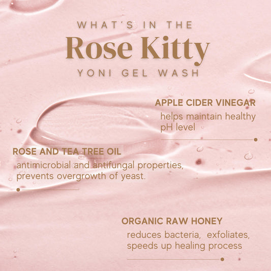 Rose Kitty Gel Wash
